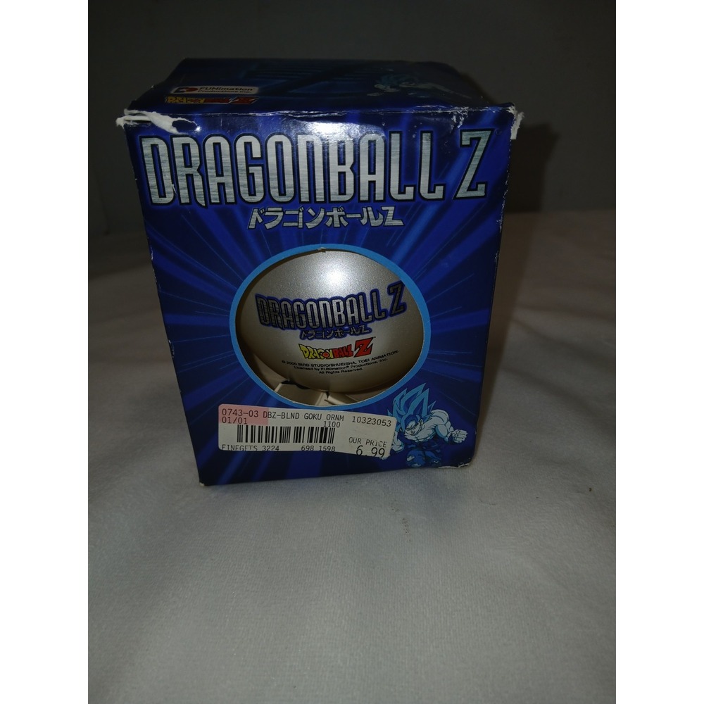 Rare 2000 DragonBall Z FUNimation Goku Xmas Christmas Ornament‎  Anime - Picture 4 of 6